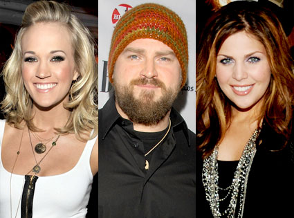Carrie Underwood, Zac Brown, Lady Antebellum Carrie Underwood, Zac Brown, Lady Antebellum